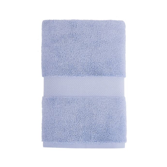 Home Decorators Collection Egyptian Cotton Raindrop Blue Bath Towel