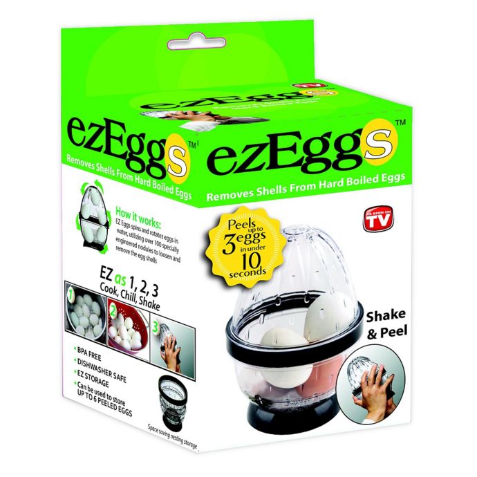 ezEggs 3 Egg Peeler in Black – shopIN.nyc