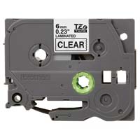 TZe111 Black On Clear Extra Strength Replacement P-touch Tape