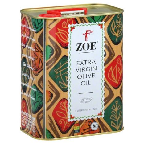 Zoe Olive Oil, Extra Virgin - 101 Ounces