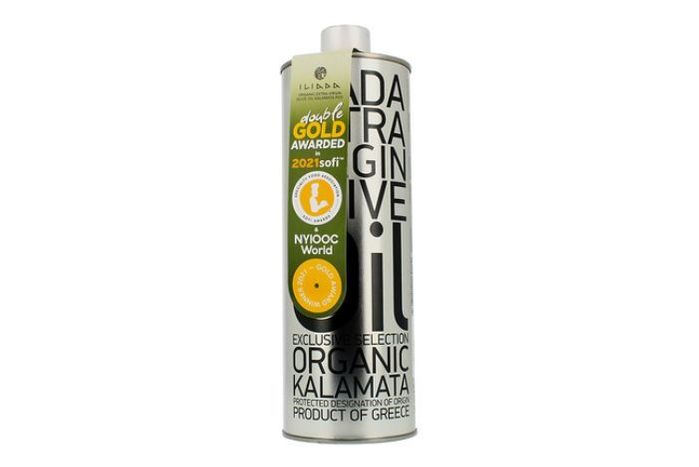 Iliada Kalamata Organic Greek Extra Virgin Olive Oil - 16.9 Fluid Ounces