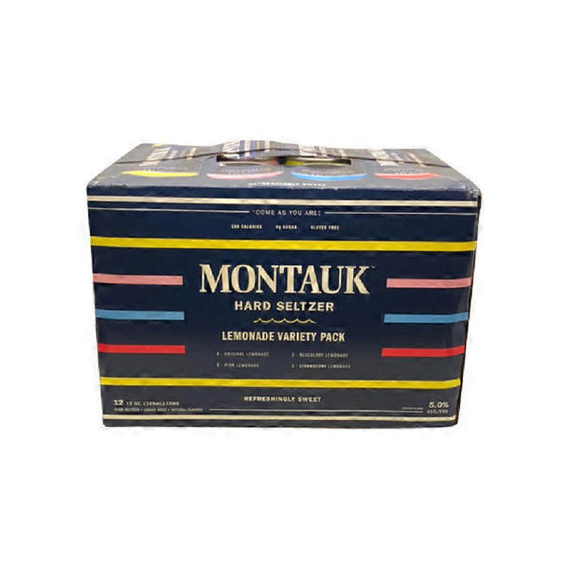 Montauk Hard Seltzer Lemonade Variety Pack 12/12oz Cans