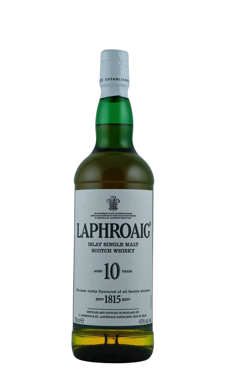 Laphroaig, Single Malt Scotch, 10 Year