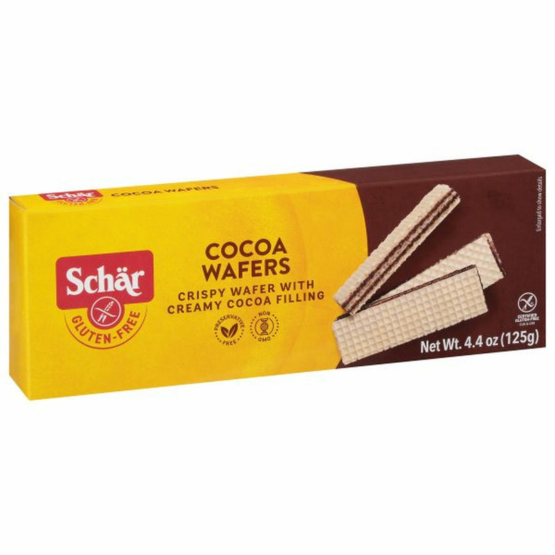Schar Wafers, Gluten-Free, Cocoa