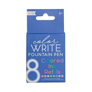Color Write Fountain Pen Cartridge Refill