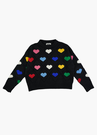 Love sweater, multi