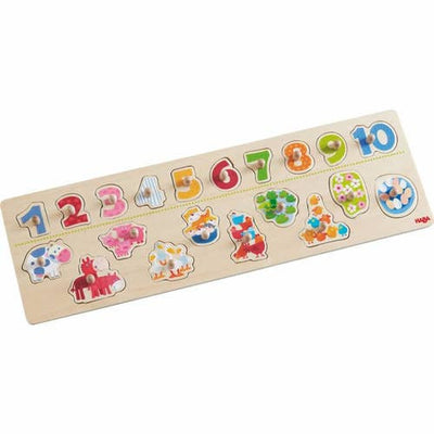 Clutching Animal Numbers Puzzle