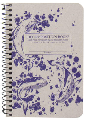 Humpback Whales Pocket-sized Coilbound Decomposition Book