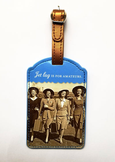 Jet Lag Is For Amateurs Luggage Tag