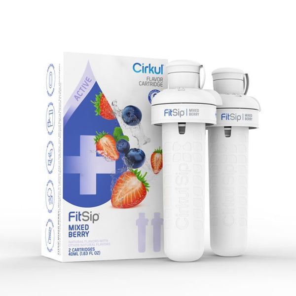 Hydration Starter Kit - Water Bottle + 4 Flavor Cartridges by Cirkul -  FabFitFun