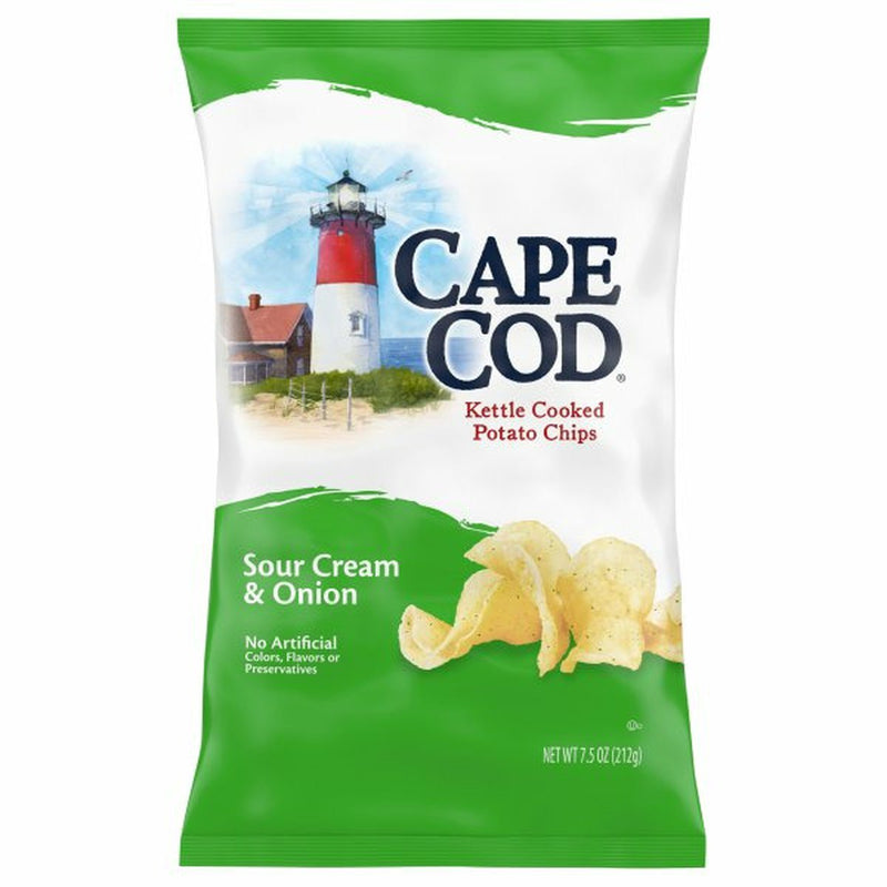 Cape Cod® Potato Chips, Sour Cream & Onion, Kettle Cooked