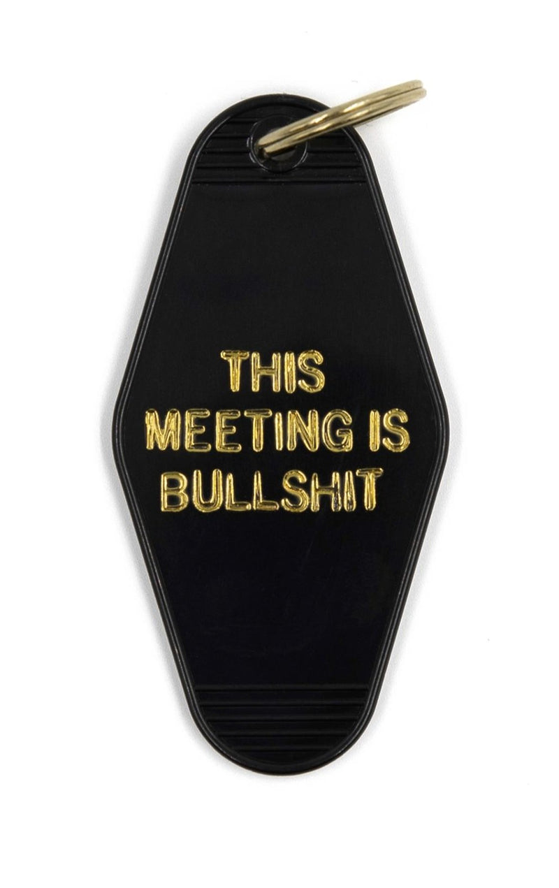 This Meeting is Bullshit Pen Set of 5 + Keychain Gift Set
