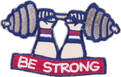 Be Strong You Are Inspiring Weightlifter Patch