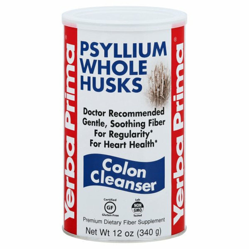 Yerba Prima Psyllium Whole Husks, Colon Cleanser