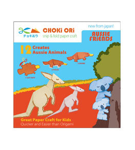 Choki Ori Snip & Fold Papercraft - Aussie Friends