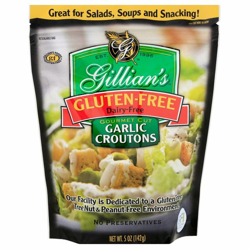 Gillians Croutons, Garlic, Gourmet Cut