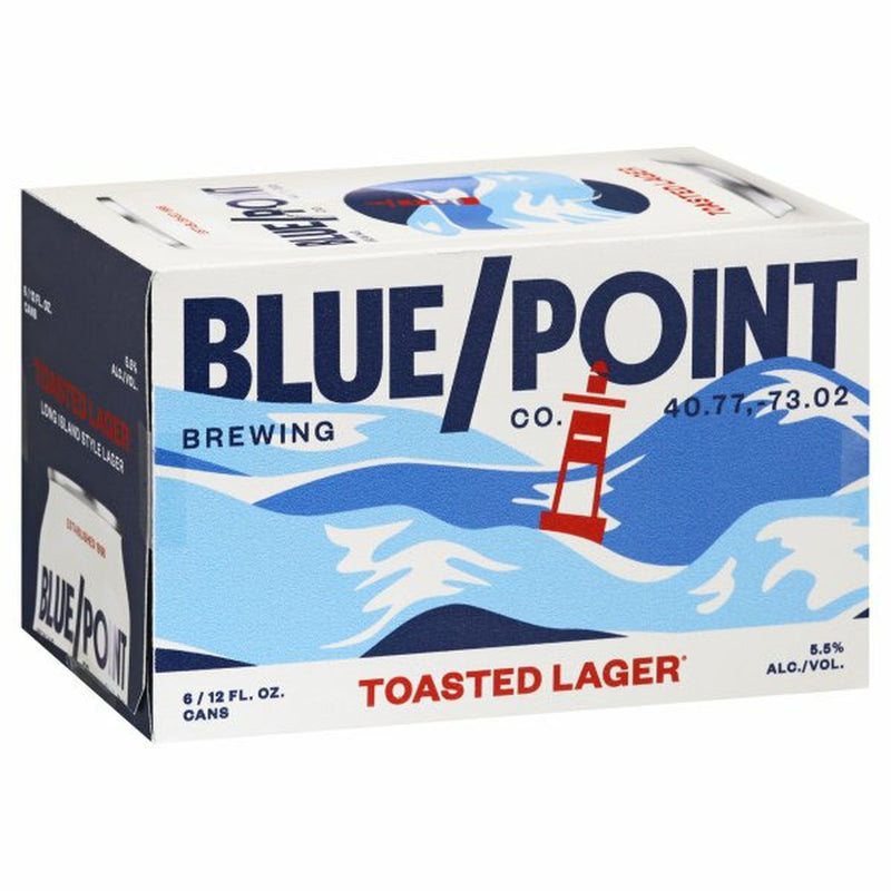 Blue Point Toasted Lager 6/12 oz cans