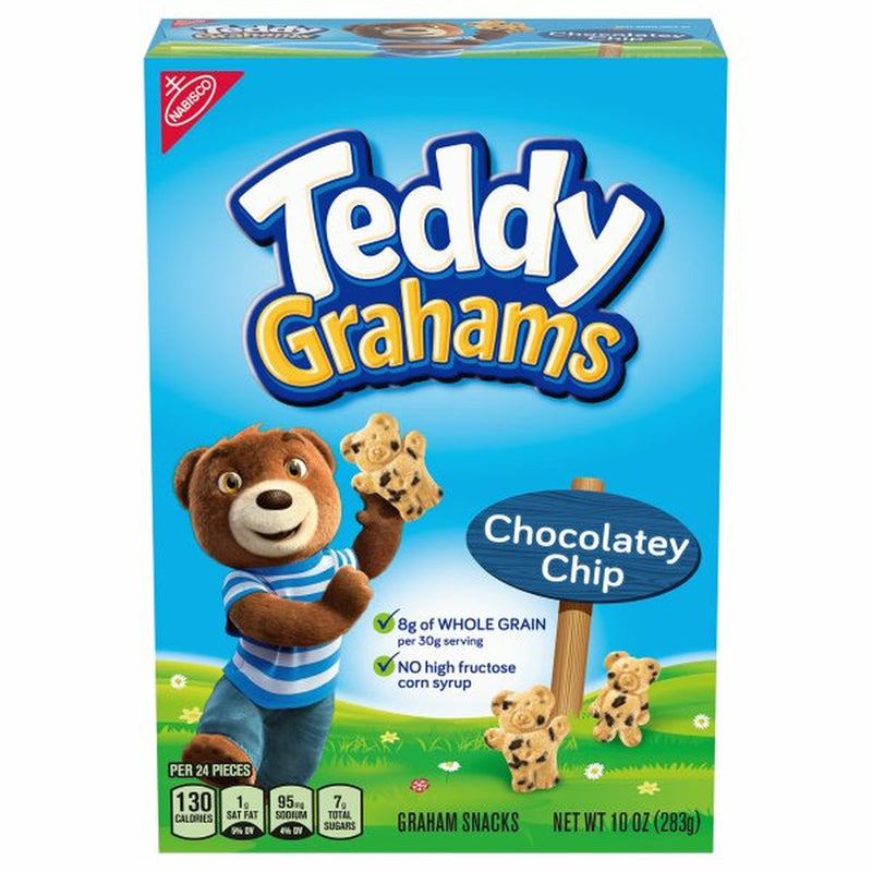 Teddy Grahams Graham Snacks, Chocolatey Chip