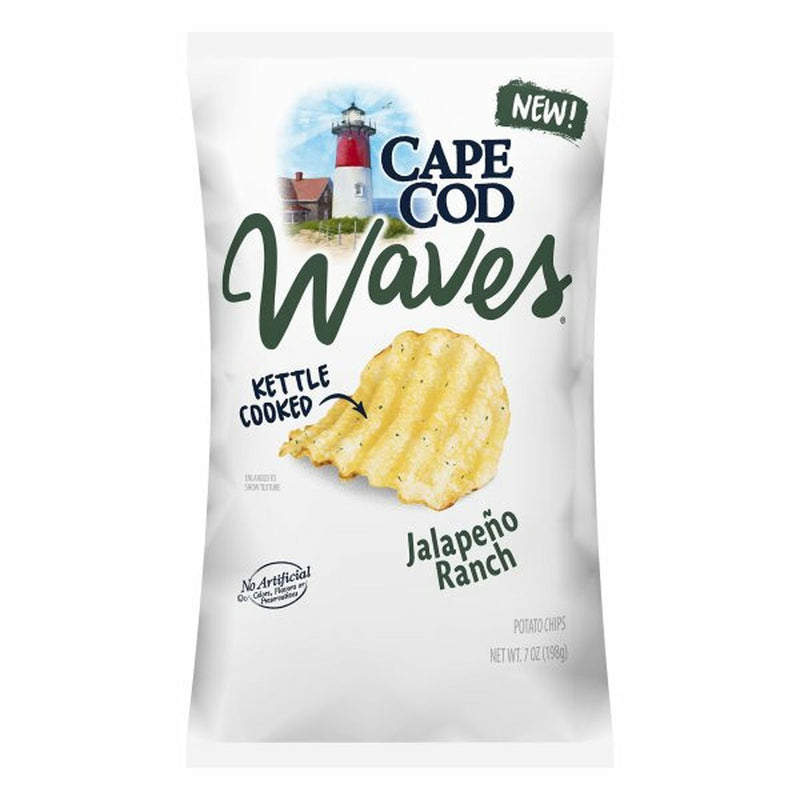 Cape Cod® Potato Chips, Jalapeno Ranch, Kettle Cooked
