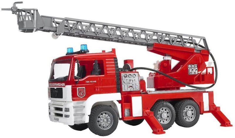 Bruder 02771 MAN Fire Engine With Ladder & Water Pump & Light/Sound Module