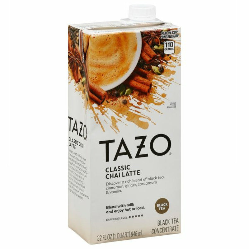 Tazo Tea  Black Tea Concentrate, Classic Chai Latte