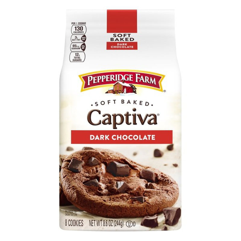 Pepperidge Farm®  Captiva™ Cookies, Dark Chocolate, Soft Baked