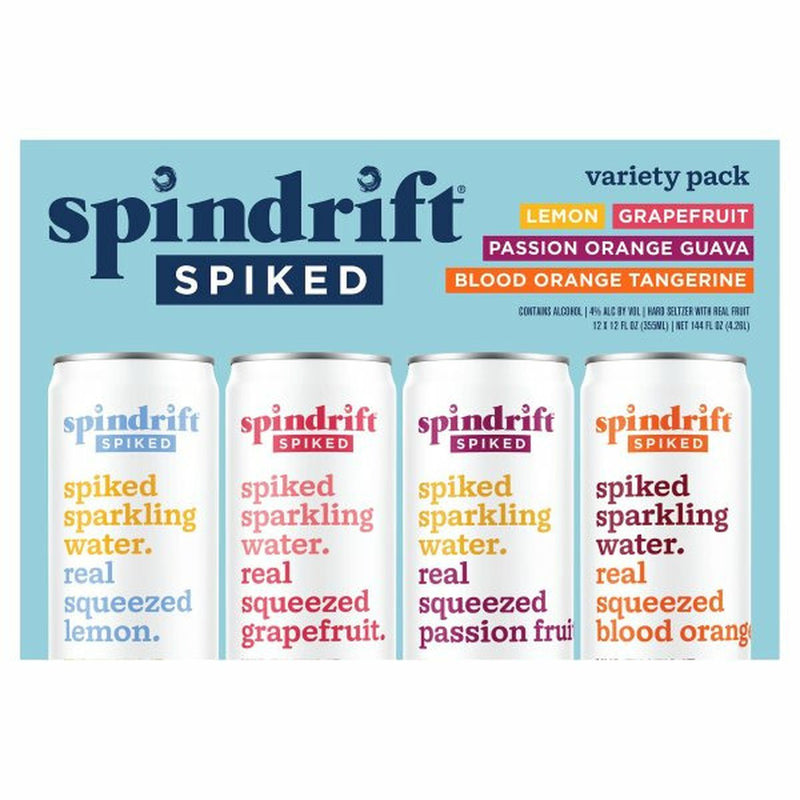 Spindrift Spiked Variety Pack 