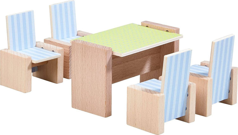 Little Friends Dining Room - Wooden Dollhouse Furniture For 4" Bendy Dolls