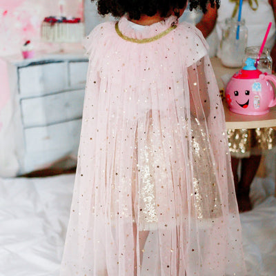 Light Pink Cape 3-6 Years