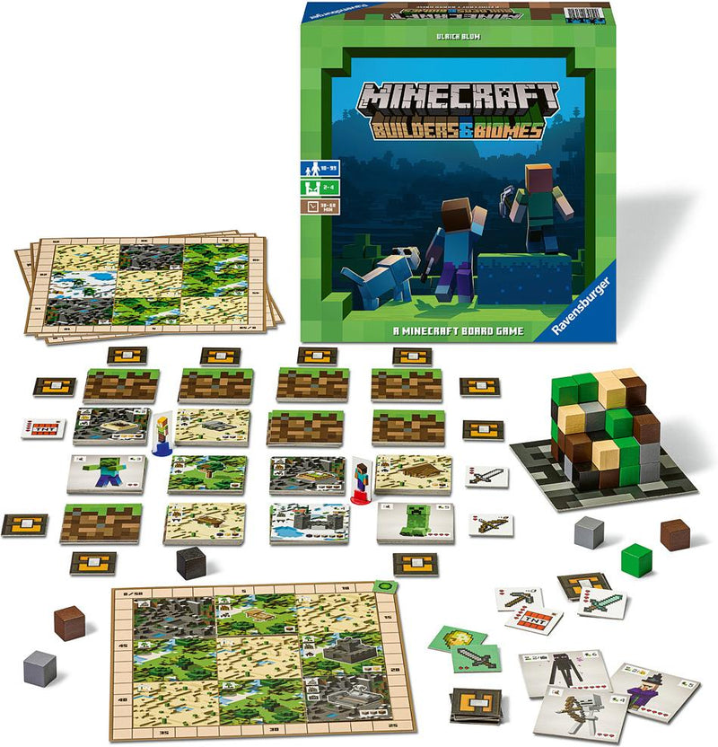MINECRAFT: BUIDERS & BIOMES BOARD GAME