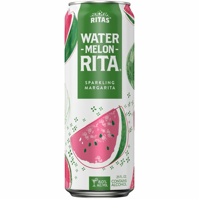 Ritas Water-Melon-Rita Water-Melon-Rita Sparkling Margarita,  Single Can