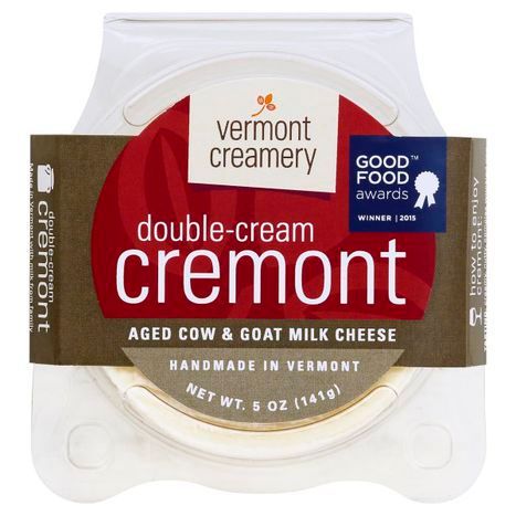 Vermont Creamery Cheese, Double-Cream Cremont - 5 Ounces