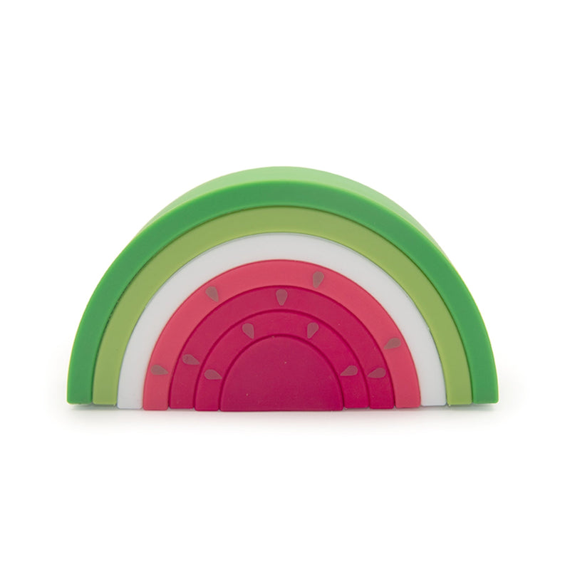 WATERMELON SILICONE STACKING TOY