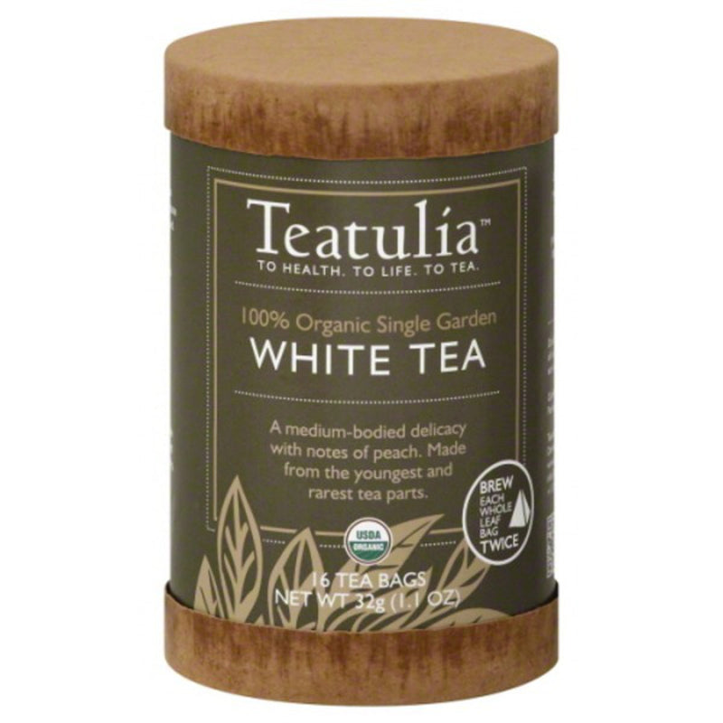 Teatulia White Tea, Bags