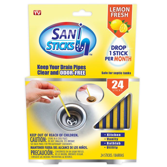 Sani Sticks&trade; 24-Pack in Lemon Scent
