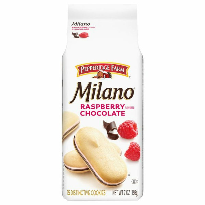 Pepperidge Farm®  Milano® Cookies, Distinctive, Raspberry Chocolate Flavored