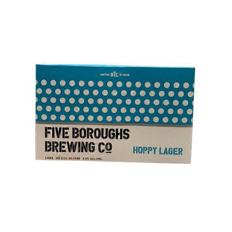 Five Borough Brewing Co Hoppy Lager  6/12 oz cans