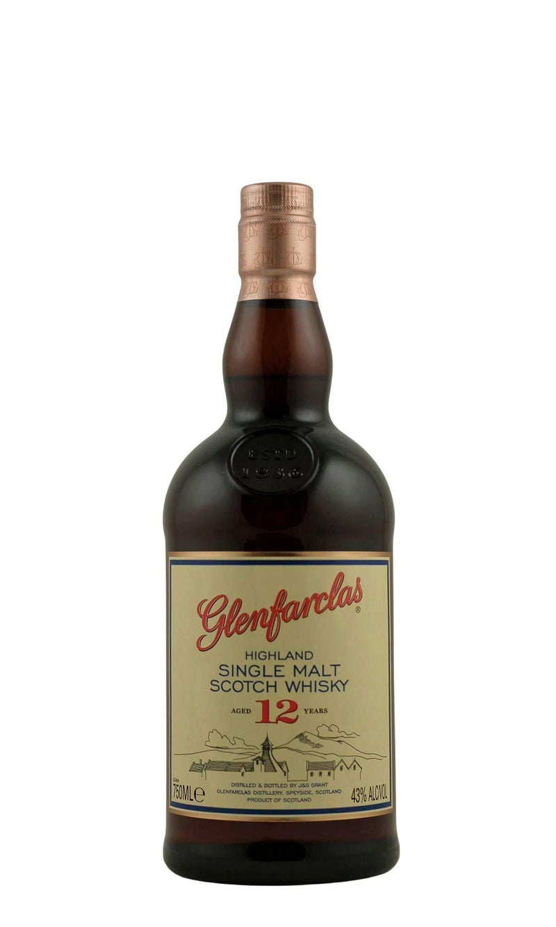 Glenfarclas, Single Malt Scotch, 12 Year