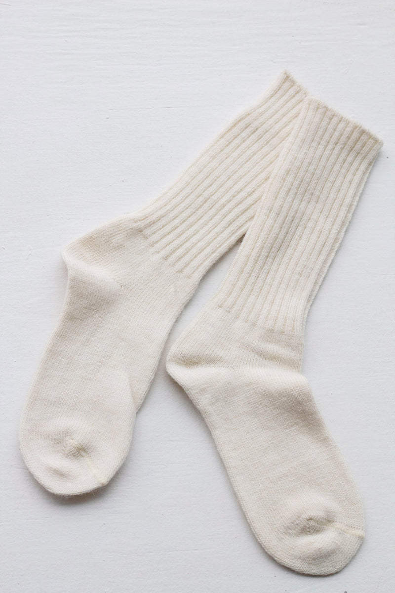 Pata Paca Peru Socks - White