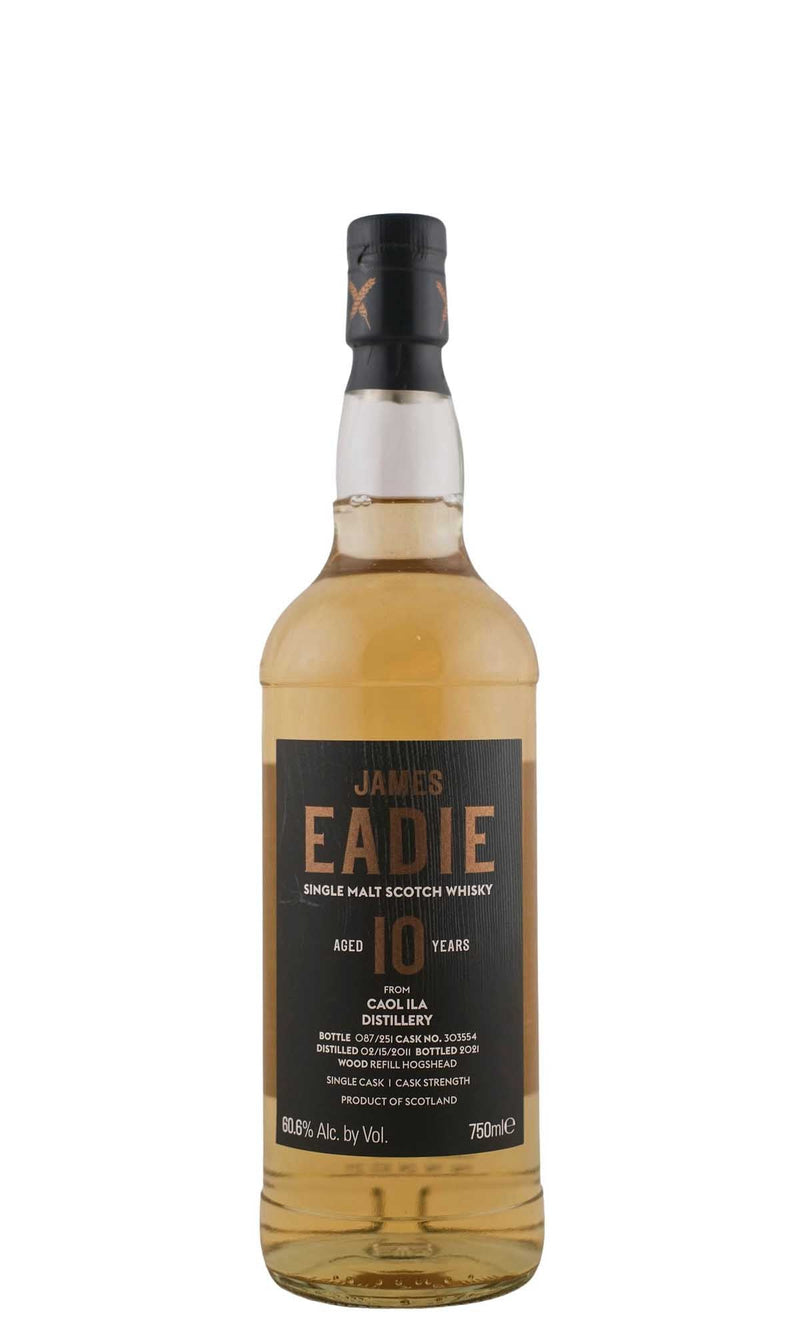 James Eadie, 10 Years Old Caol Ila Single Malt Scotch Whisky