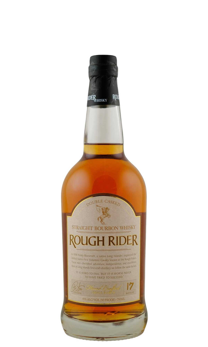 Rough Rider, Double Casked Straight Bourbon Whiskey, NV