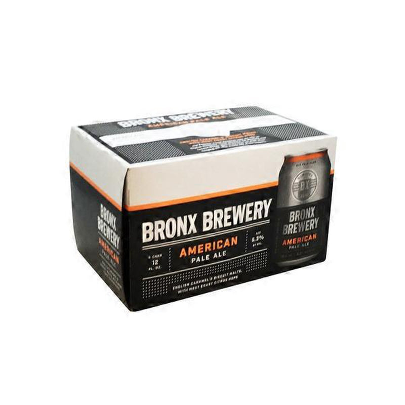 Bronx Brewery Pale Ale  6/12 oz cans