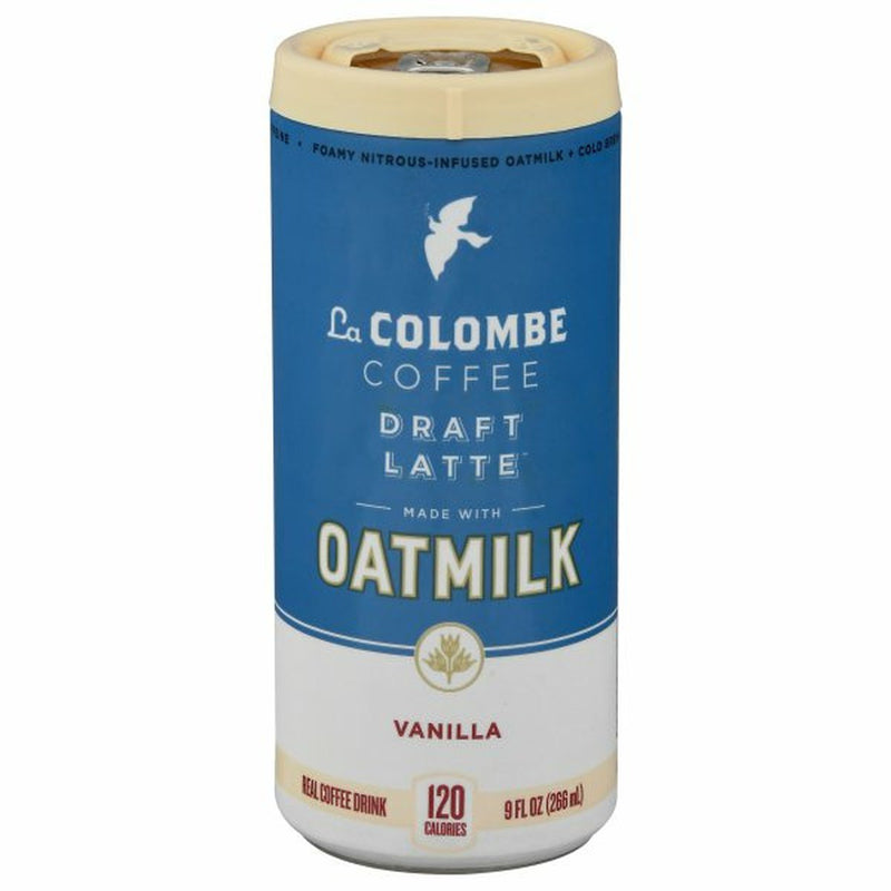 La Colombe Oatmilk Vanilla Draft Draft Latte Coffee, Vanilla