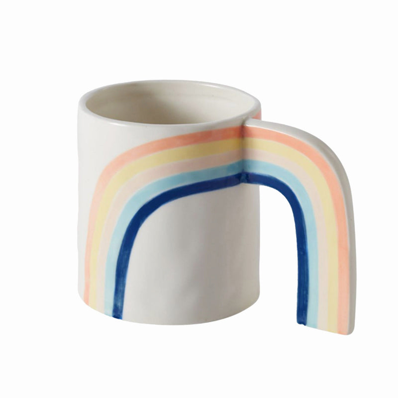 Good Vibes Rainbow Ceramic Mug