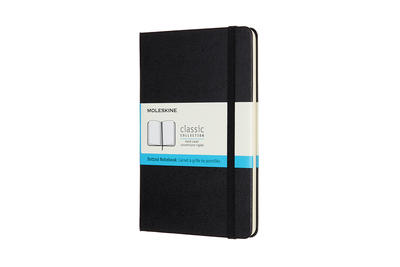Moleskine Notebook, Medium, Dotted, Black, Hard Cover (4.5 x 7)