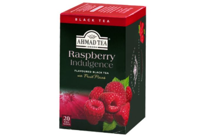 Ahmad Raspberry Indulgence Flavoured Black Tea - 20 Tea Bags