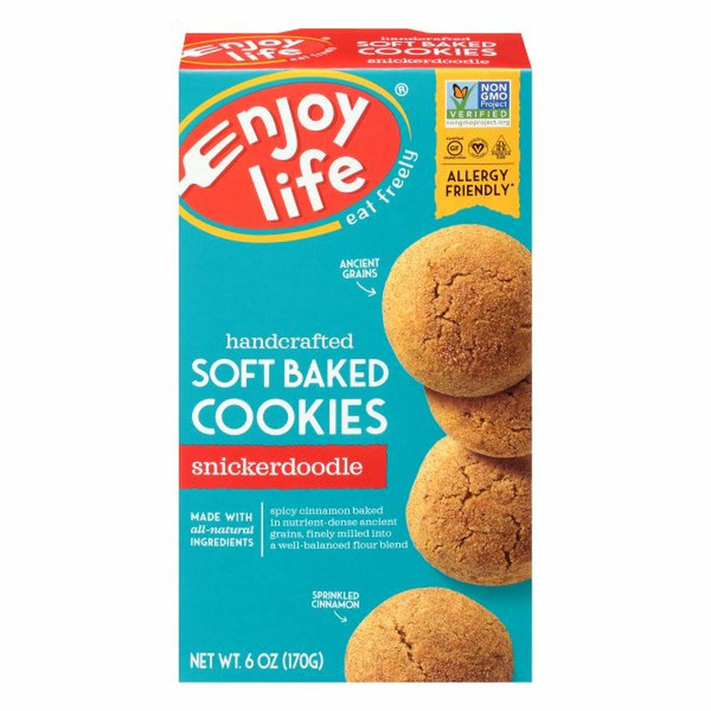 Enjoy Life Foods Cookies, Snickerdoodle, Soft Baked