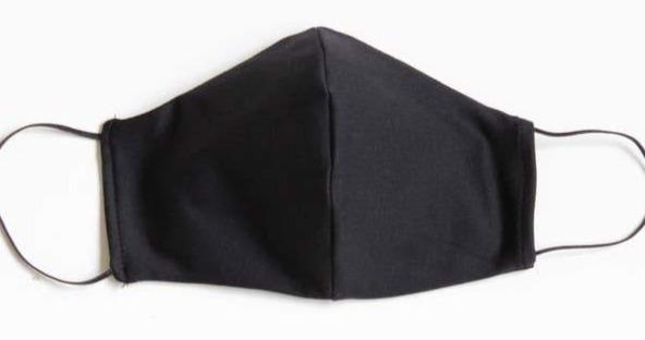 Reusable Cotton Face Cover with 10 Disposable Filters | Black Unisex