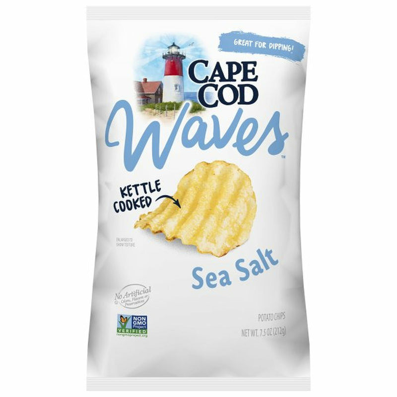 Cape Cod® Sea Salt Waves Kettle Cooked Potato Chips