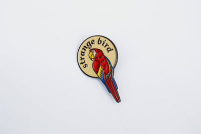 The Betty Collection: Strange Bird Colorful Parrot Enamel Lapel Pin